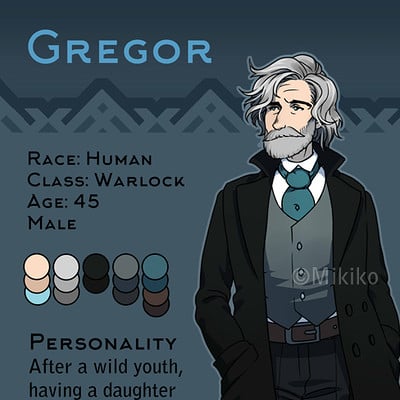 Gregor Gregorovic - Refsheet