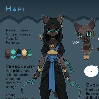 Hapi D&amp;D charactersheet