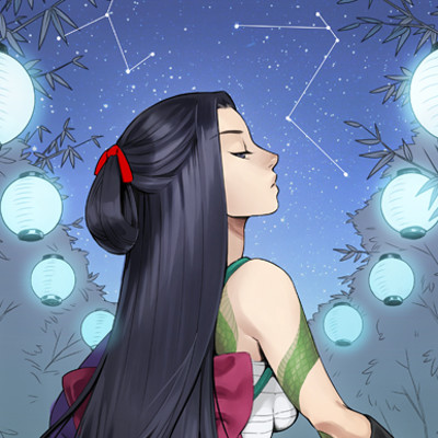 Silk Night Sky